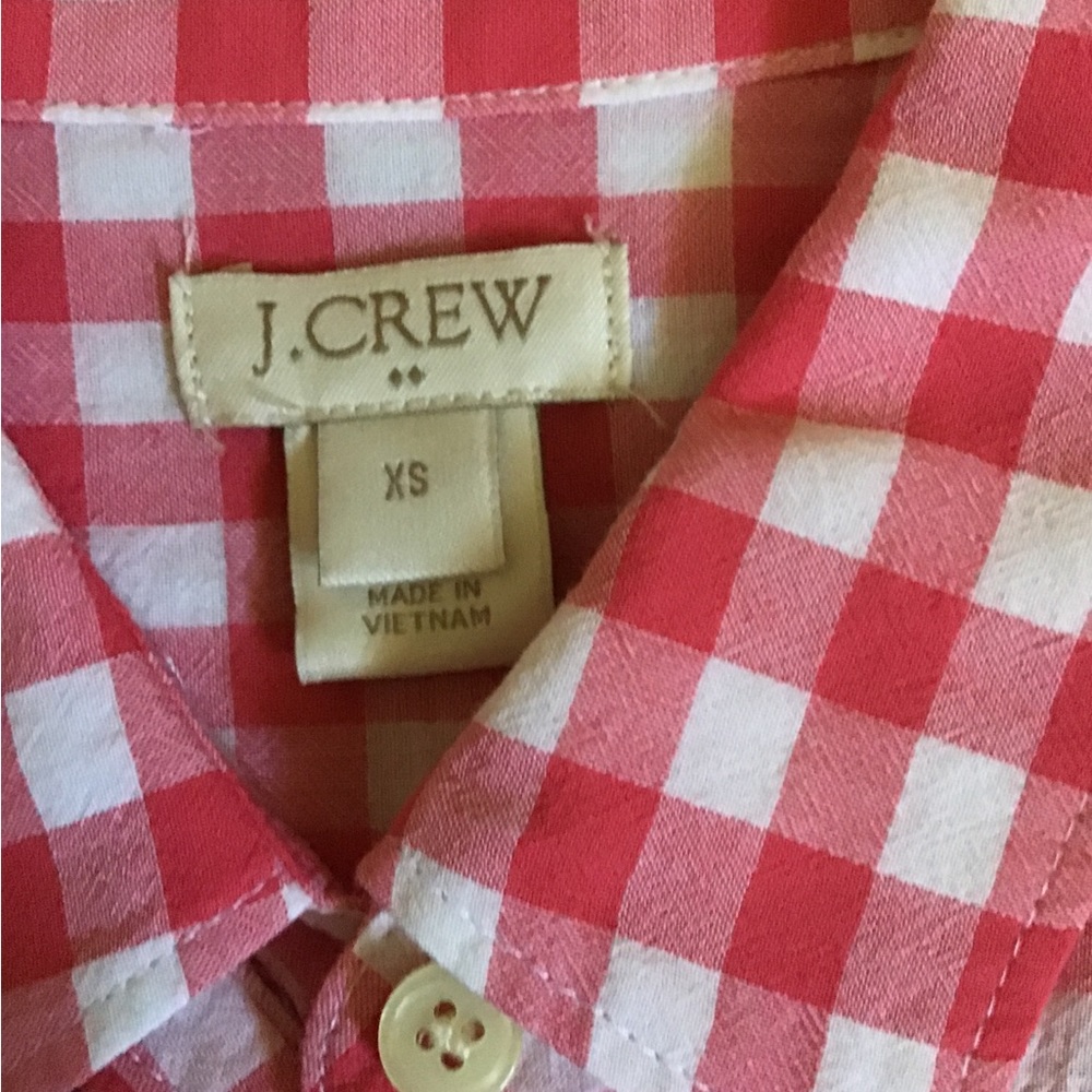 Woman’s J.Crew size extra small long sleeve button down blouse cc - Picture 3 of 6